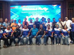 Puluhan Pasangan Atlet Ikuti Kejuaraan Nasional Tenis Ganda Putra Pelti Pati Open Puluhan Pasangan Atlet Ikuti Kejuaraan Nasional Tenis Ganda Putra Pelti Pati Open