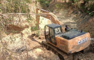 Cegah Banjir, Daerah Aliran Sungai Bendungan Lodan Dinormalisasi Cegah Banjir, Daerah Aliran Sungai Bendungan Lodan Dinormalisasi