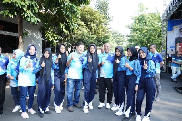 Jalan Santai dan Gerakan Cuci Tangan Bersama Meriahkan HKN Ke-59 di Pati