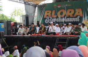 Pemkab Blora Akan Bangun Layanan Kesehatan di Desa Getas Bupati Blora, H. Arief Rohman dalam acara bersholawat