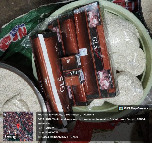 Tim Gabungan Berhasil Temukan 420 Rokok Ilegal di Wedung