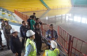 Bupati Pati : Pengembangan Kawasan GOR Pesantenan Tak Hanya Berfokus Pada Aspek Infrastruktur Bupati Pati, Sudewo, meninjau langsung progres pembangunan Gedung Olahraga (GOR) Pesantenan