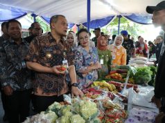 Gerakan Pasar Murah Serentak Pemprov, Warga Semarang Serbu Bahan Pokok Gubernur Jawa Tengah, Ahmad Luthfi, dalam kegiatan operasi pasar