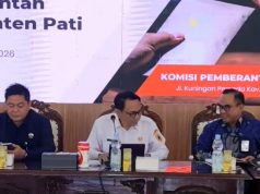 KPK Gelar Sosialisasi di Pati, Ketua DPRD Nilai Sebagai Bentuk Pengawasan Anggaran Mencegah Korupsi Ketua DPRD Pati saat menghadiri sosialisasi pencegahan korupsi oleh KPK di pendopo kabupaten