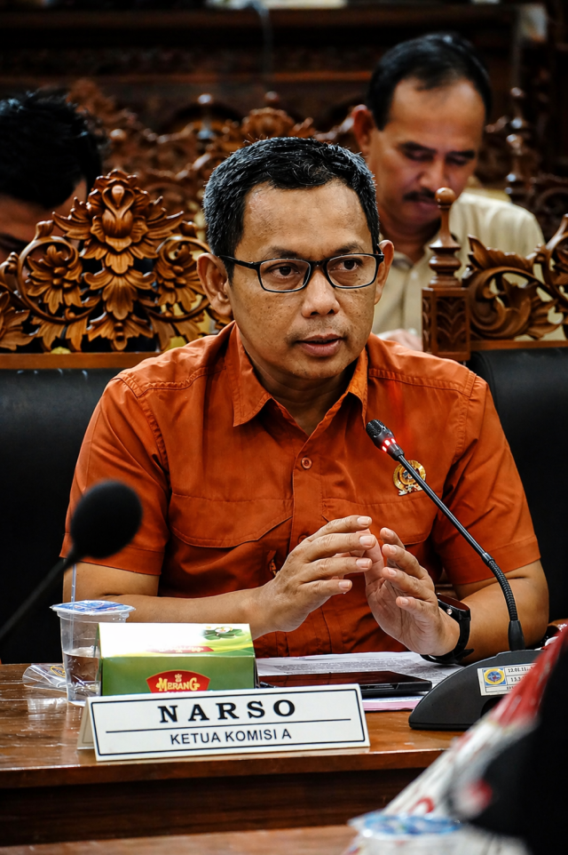 Ketua Komisi A DPRD Kabupaten Pati, Narso