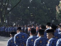 Semangat Otonomi Daerah, Pemkot Perkuat Pelayanan dan Inovasi Guna Wujudkan Asta Cita Upacara Peringatan Hari Otonomi Daerah ke-30 Tahun 2026 tingkat Kota Bandung