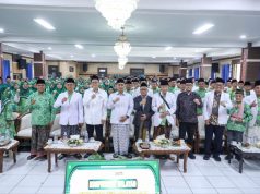 Tuan Rumah MTQ Nasional 2026, Jawa Tengah Tuai Dukungan Berbagai Pihak Wakil Gubernur Jawa Tengah, Taj Yasin Maimoen saat mengikuti Konferwil JQHNU Jateng di Aula Kantor Dinas Sosial Provinsi Jawa Tengah