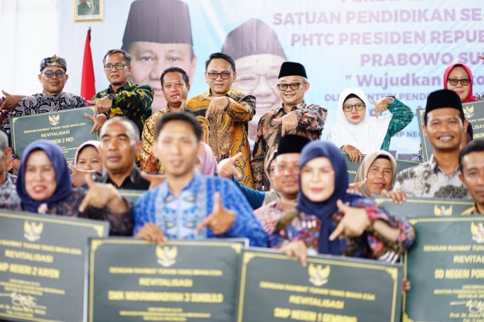 Plt Bupati Pati Bersama Mendikdasmen Resmikan Revitalisasi 90 Satuan Pendidikan
