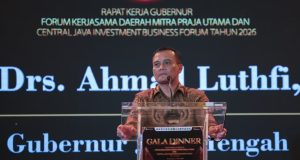 Dari Jawa Tengah, 12 Provinsi Kolaborasi Siapkan Strategi Topang Pertumbuhan Ekonomi Nasional Gubernur Jawa Tengah, Ahmad Luthfi