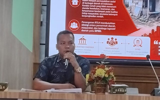 Muhammad Danung Singgihaji saat menjadi narasumber Rakor Pokja dan Forum PKP di Bapperida Pati Muhammad Danung Singgihaji saat menjadi narasumber Rakor Pokja dan Forum PKP di Bapperida Pati