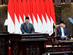 Presiden Paparkan KEM-PPKF RAPBN 2027 di DPR, Tegaskan Prioritas Kesejahteraan Guru Presiden Prabowo Subianto saat menyampaikan langsung pidato di Rapat Paripurna DPR RI ke-19