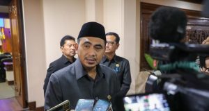 Soal Guru Non-ASN Jelang 2027, Jateng Tetap Bertahan dan Tunggu Aturan Lanjutan Pusat Wagub Taj Yasin, seusai Rapat Paripurna DPRD Provinsi Jawa Tengah, di Gedung Berlian