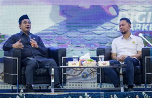 Perkuat Kolaborasi, Pemprov Jateng Jadikan Riset Perguruan Tinggi sebagai Dasar Pembuatan Kebijakan Wakil Gubernur Jawa Tengah, Taj Yasin Maimoen, saat acara Latihan Keterampilan Manajemen Mahasiswa Tingkat Menengah (LKMM-TM) 2026, di Universitas Dian Nuswantoro (Udinus) Semarang