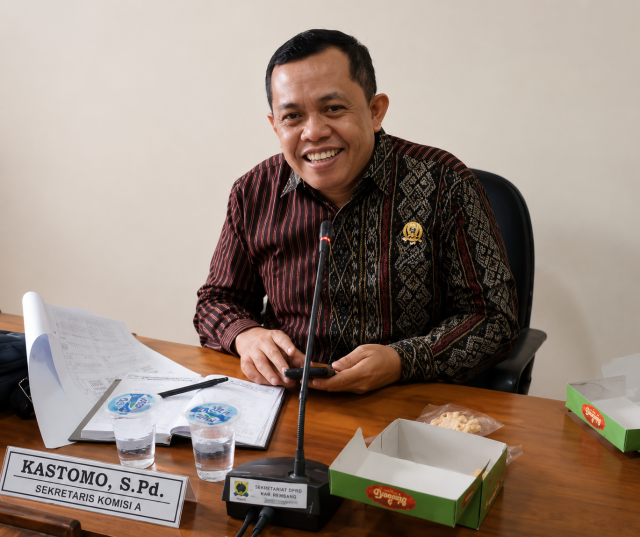 Sekretaris Komisi A DPRD Kabupaten Pati, Kastomo Sekretaris Komisi A DPRD Kabupaten Pati, Kastomo