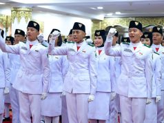 Tim Paskibraka “Indonesia Berdaulat” Siap Mengemban Amanah Pengibaran Sang Merah Putih di Istana Merdeka