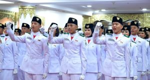 Tim Paskibraka “Indonesia Berdaulat” Siap Mengemban Amanah Pengibaran Sang Merah Putih di Istana Merdeka