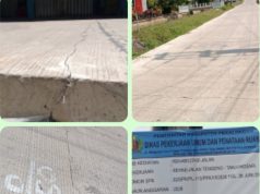 Pengecoran Jalan Tengeng – Tanjungsari Disorot, Baru Dua Bulan Sudah Mulai Retak Kabupaten Pekalongan