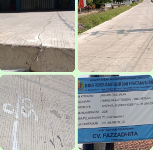 Pengecoran Jalan Kabupaten Pekalongan