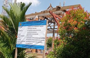 Dugaan Peminjaman Bendera pada Proyek Rehabilitasi Aula dan Lobi SMPN 2 Kedungwuni Menjadi Sorotan Kabupaten Pekalongan
