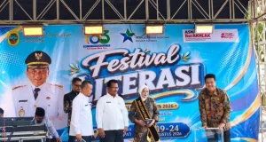 Festival Literasi Pati Jadi Pemantik Minat Baca Ribuan Pelajar Anggota Komisi A DPRD Kabupaten Pati, Danu Ikhsan Harischandra menghadiri Festival Literasi yang digelar di GOR Pesantenan Pati, Rabu (19/8/2026)