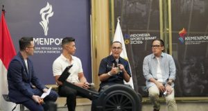 Kemenpora Resmikan Indonesia Sports Summit 2026 x Jakarta Hybrid Race, Dorong Hybrid Fitness Jadi Fondasi Baru Industri Olahraga Nasional Kemenpora RI bersama 20FIT Event resmi mengumumkan penyelenggaraan Indonesia Sports Summit (ISS) 2026 x Jakarta Hybrid Race di Media Center Kemenpora RI, Jakarta, Kamis (20/8) siang.