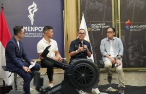 Kemenpora Resmikan Indonesia Sports Summit 2026 x Jakarta Hybrid Race, Dorong Hybrid Fitness Jadi Fondasi Baru Industri Olahraga Nasional Kemenpora RI bersama 20FIT Event resmi mengumumkan penyelenggaraan Indonesia Sports Summit (ISS) 2026 x Jakarta Hybrid Race di Media Center Kemenpora RI, Jakarta, Kamis (20/8) siang.