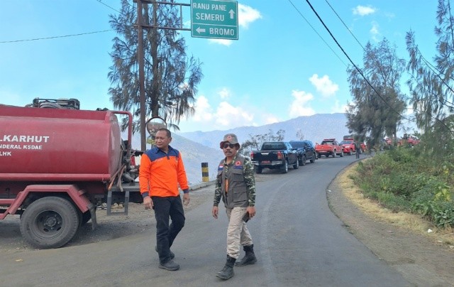 Karhutla Gunung Bromo Mereda, BPBD Jatim Optimalkan Jalur Darat Buntut Cuaca Ekstrem