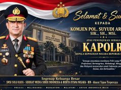 SAH! DPR RI Setujui Komjen Suyudi Ario Seto Sebagai Kapolri Baru Atas Usulan Presiden Prabowo, Warsito: SMSI Solo Raya Siap Kawal Polri Presisi