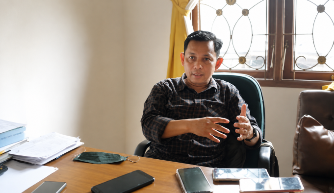 Narso Dorong Genuk Kemiri Jadi Ruang Belajar Sejarah bagi Pelajar Pati Ketua Komisi A DPRD Pati, Narso