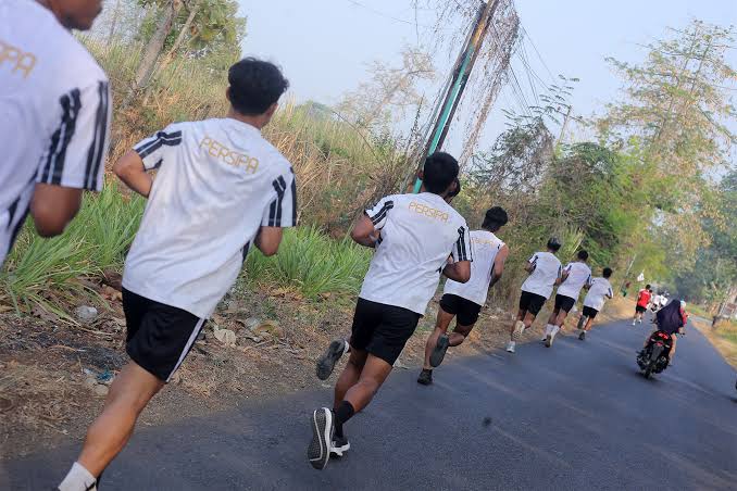 Latihan Cross Country 10 Km, Persipa Pati Asah Kekuatan Fisik Jelang Liga Nusantara 2026/27